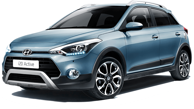 Front part of Hyundai i20 Active